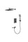Вбудована душова система Mixxus Premium DALI 009 INNER BOX Graphite (MI6761)