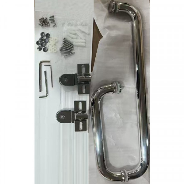 Душова кабіна з низьким піддоном MIXXUS LINES SCT01-90x90x198-TR CHROME прозоре скло 6мм NEW (в 2 ящ) (MI8370)