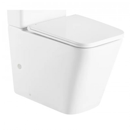 Чаша унітазу-компакту Mixxus Premium Quadro-0401-R Bowl 610х365х825 Rimless без сидіння (MI8339)