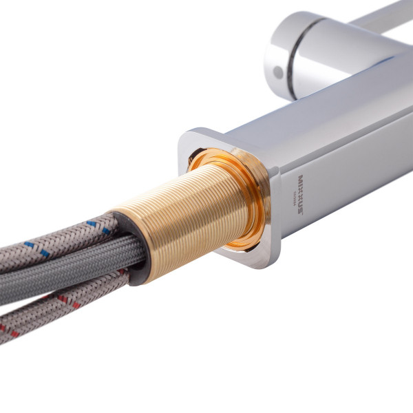 Змішувач для кухні з висувним виливом Mixxus Premium HAMMER 014 (MI6953)