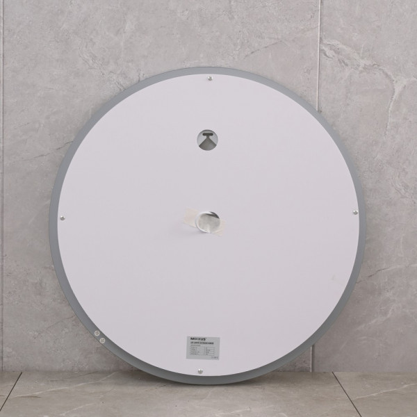 Дзеркало Mixxus PLAIN MC02-60-CASE з Led Touch, Anti-fog, димером, регулятором яскравості, годинником (MI6661)