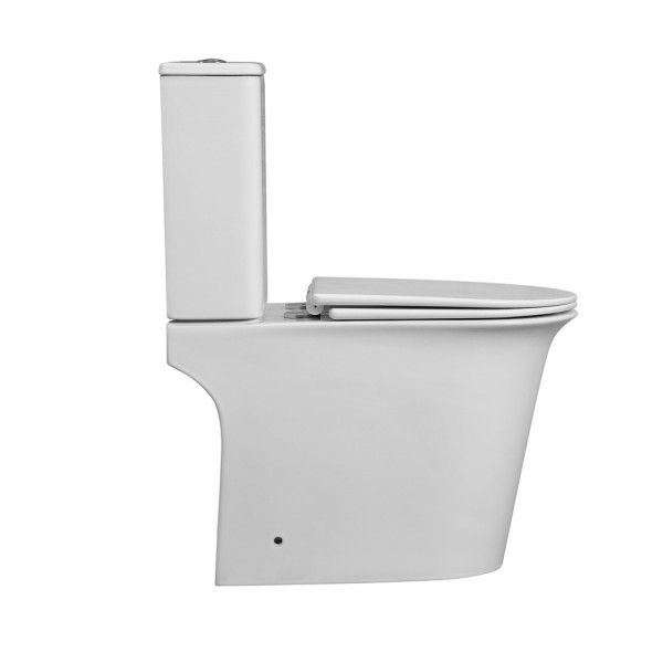 Унітаз-компакт Mixxus WAVE-0405-R 630х350х795mm, система змиву RIMLESS (MI6694)