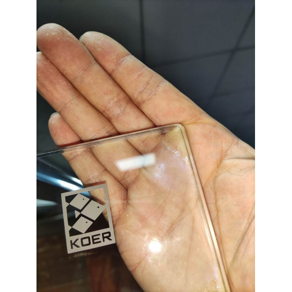 Душова перегородка Koer SR SP01-100x200-TR-01 Walk-In прозоре скло Easy Clean 8мм, хром (KR5393)