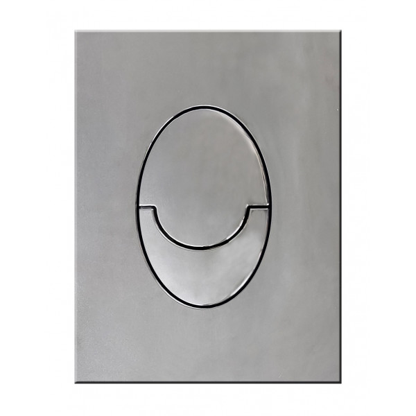 Інсталяція для підвісного унітазу Koer KT-0503-01 500x126x1150mm з панеллю змиву KT-0606-01 Хром (KR5347)