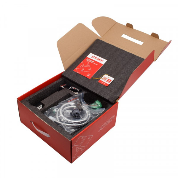 Змішувач для ванни Koer KB-41031-01 з коротким виливом (KR5436)