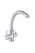 Змішувач для кухні з нерж. сталі SUS304 Champion SUS-021 з виходом для питної води (CH0330)