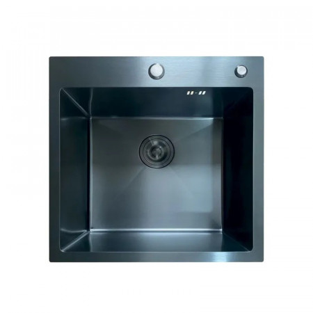 Мийка Mixxus MH5050 Micro Decor Black (3.0/0.8) з нерж. сталі (колір чорний) (MI8215)