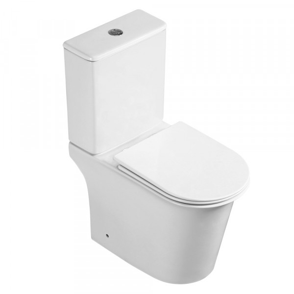 Унітаз-компакт Mixxus WAVE-0405-R 630х350х795mm, система змиву RIMLESS (MI6694)