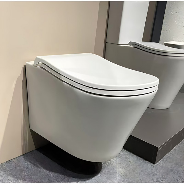 Унітаз підвісний ергономічний Koer TT-0102-T3 520x360x360mm система змиву TORNADO 3.0 (KR5616)