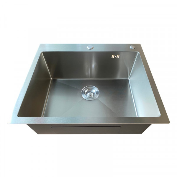 Мийка Mixxus MH6050 Micro Decor SS Color (3.0/0.8) з нерж. сталі (колір нержавійка) (MI8220)