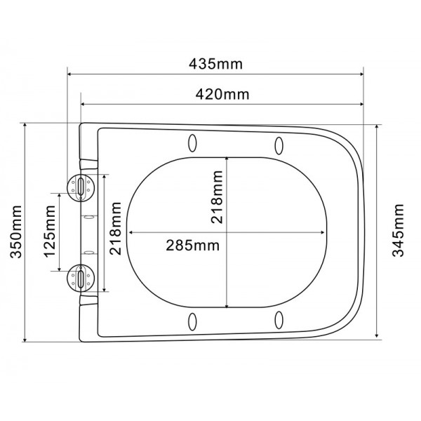 Унітаз підвісний Mixxus Premium QUADRO-0305-R GRAY 510x350x345mm система змиву RIMLESS (MP6656)