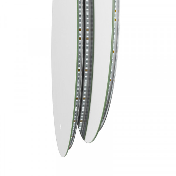 Дзеркало Mixxus Premium TOPPER MC01-100x75 з Led Touch, Anti-fog, димером (3-6,5kK) (MP6631)