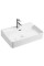 Раковина підвісна-накладна Mixxus Premium QUADRO-0204 600x420x130mm (отвір під змішувач, перелив) (MP6719)