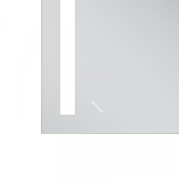 Дзеркало Mixxus Premium LINES MR17-100x60-Reverse з Led Touch, Anti-fog, димером, регулятором яскравості (MP6625)
