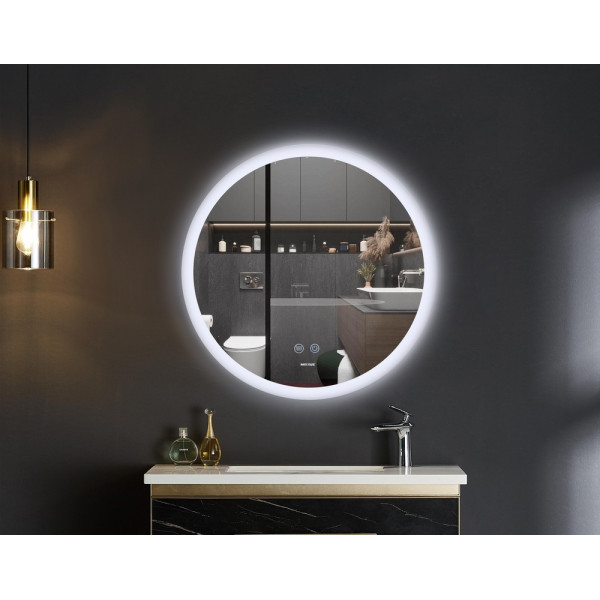 Дзеркало Mixxus PLAIN MC11-60 з Led Touch, Anti-fog, димером, регулятором яскравості (MI6663)