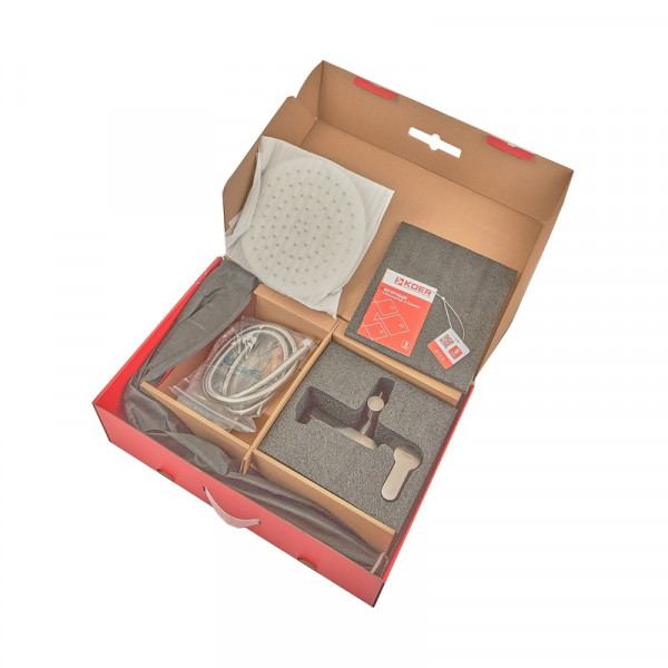 Душова колона зі змішувачем Koer KI-56016-02 (з нерж. сталі) (Колір нерж) (KR4791)