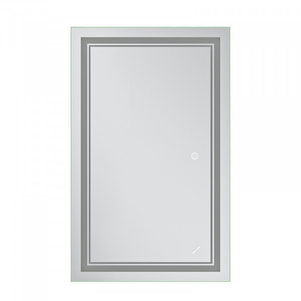 Дзеркало Mixxus Premium QUADRO MR20-50x80-Reverse з Led Touch, Anti-fog, димером, регулятором яскравості (MP6620)