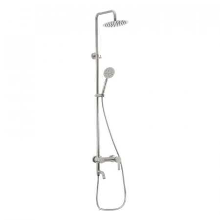 Душова колона зі змішувачем (нерж.сталь) Mixxus NOX-009-J (SS0038)