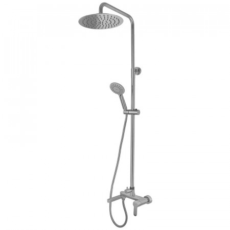 Душова колона зі змішувачем Koer KI-56016-02 (з нерж. сталі) (Колір нерж) (KR4791)