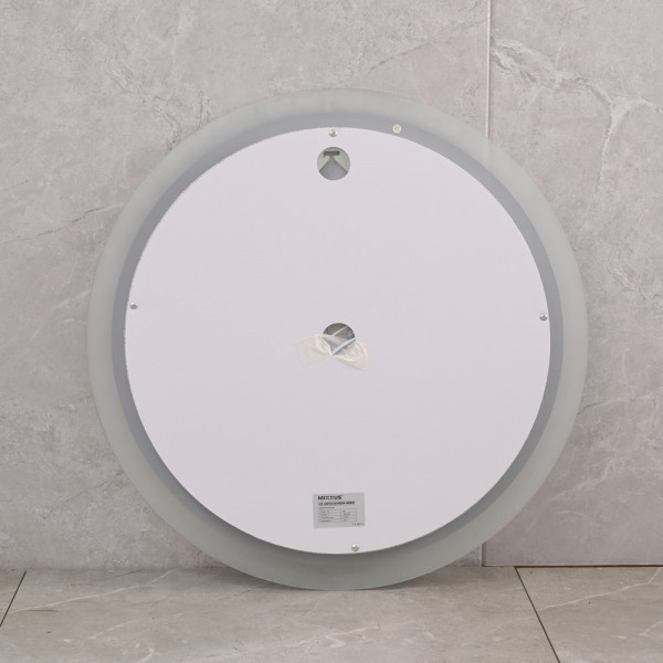 Дзеркало Mixxus PLAIN MC10-80 з Led Touch, Anti-fog, димером, регулятором яскравості, годинником (MI6932)
