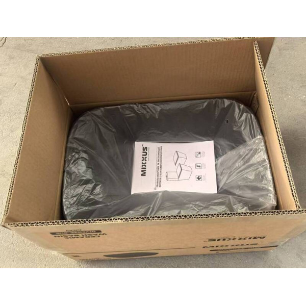 Раковина накладна Mixxus Premium DIVERSE-0116 GRAY 455x330x135mm (MP6651)