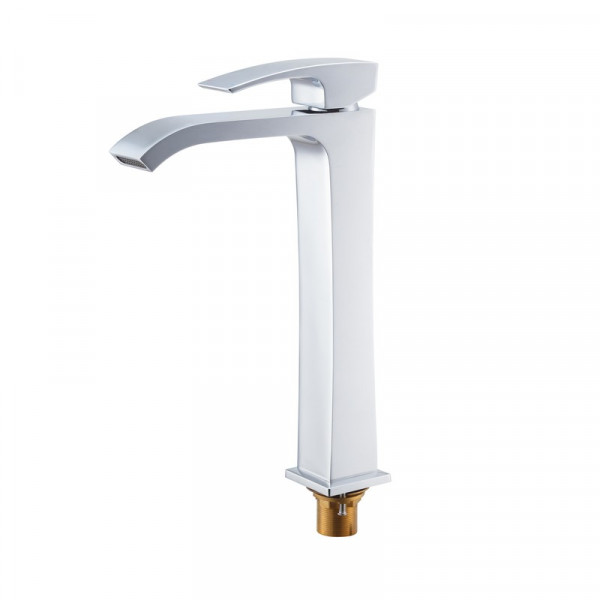 Змішувач для умивальника Koer KB-13007-01 високий (Колір хром) (KR3444)