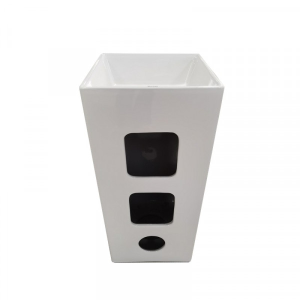 Раковина моноблок MIXXUS PREMIUM QUADRO-1101 410х410х850mm (MP6574)