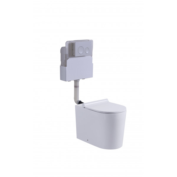 Інсталяційний бачок для підлогового унітазу Koer KT-0405 420x120x750mm без панелі змиву (KR5314)