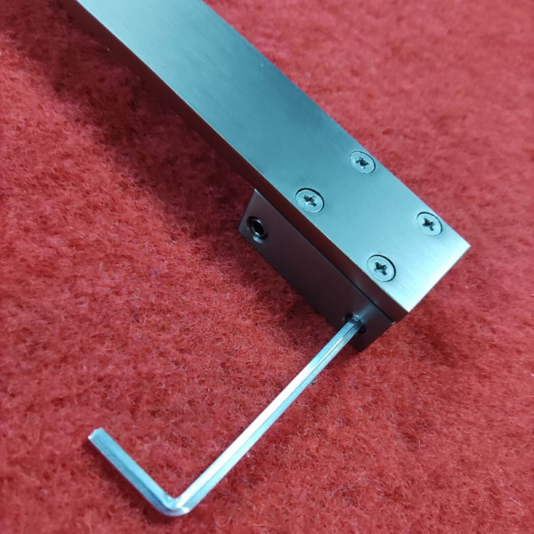 Душова перегородка Koer SR SP02-100x200-TR-07 Walk-In прозоре скло Easy Clean 8мм, графіт (KR5397)