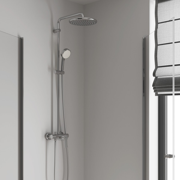 Душова система зі змішувачем для душа Grohe New Tempesta Cosmop. System (26673000)