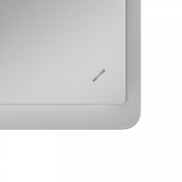 Дзеркало Mixxus Premium OLIVARY MR19-100x80-Reverse з Led Touch, Anti-fog, димером (3-6,5kK) (MP6629)