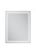 Дзеркало Mixxus Premium QUADRO MR20-90x70-Reverse з Led Touch, Anti-fog, димером, регулятором яскравості (MP6621)