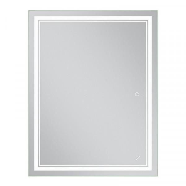 Дзеркало Mixxus Premium QUADRO MR20-90x70-Reverse з Led Touch, Anti-fog, димером, регулятором яскравості (MP6621)