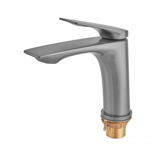 Змішувач для умивальника Mixxus Premium DERBY 001 (NUT) GRAPHITE (MI6607)