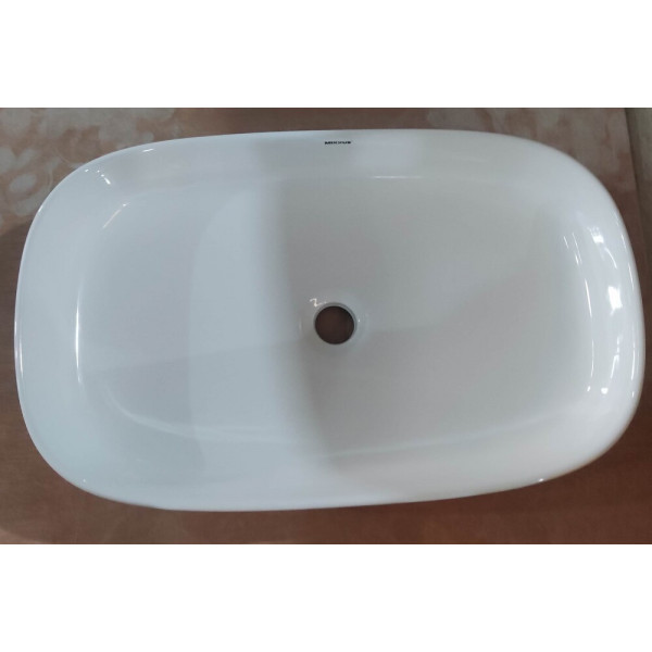 Раковина накладна Mixxus Premium BEVEL-0105 610х375х120mm (MP6524)