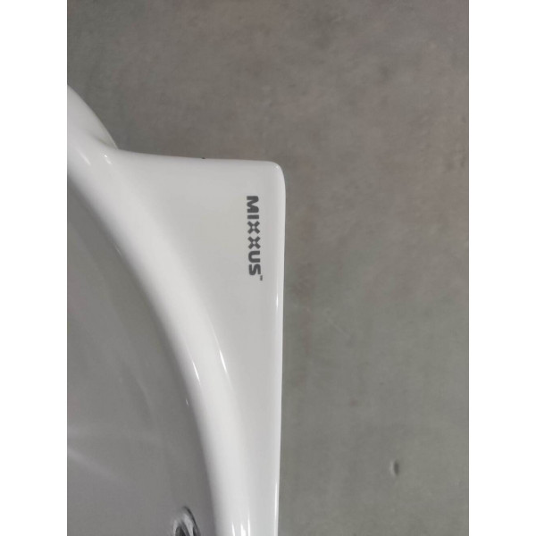 Раковина підвісна Mixxus Premium DIVERSE-1201-L 400х215х140mm з отвором під змішувач та переливом (MP6507)