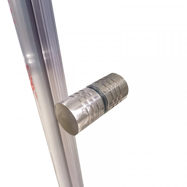 Душова кабіна без піддону Koer SR SC05-90x90x195-TR-01 прозоре скло Easy Clean 6мм, хром (KR5363)