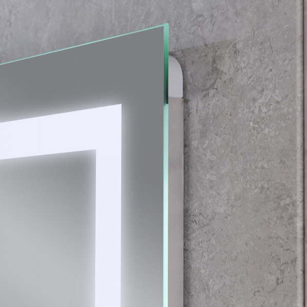 Дзеркало Mixxus TALL MR08-80x60-Reverse з Led Touch, Anti-fog, димером, регулятором яскравості (MI6659)