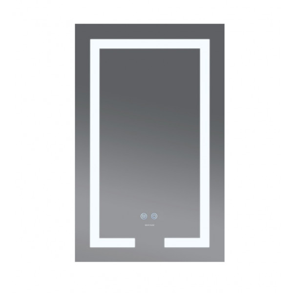 Дзеркало Mixxus HARD MR07-50x80 з Led Touch, Anti-fog, димером, регулятором яскравості (MX9992)