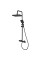 Душова колона зі змішувачем з алюмінію CHAMPION PBC-009-J BLACK, 3 режими (CH6546)