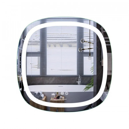 Дзеркало Mixxus Premium DIVERSE MR16-70x70 з Led Touch, Anti-fog, димером (3-6,5kK) (MP6640)