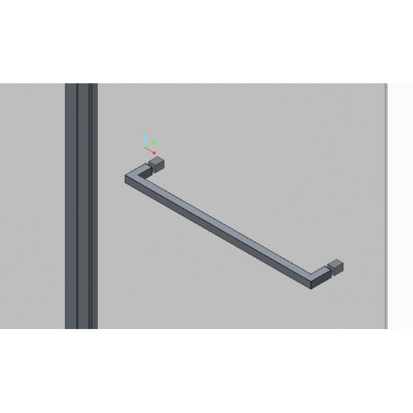 Шторки скляні на ванну Koer SR BS04-95x140-TR-01 прозоре скло 6мм, хром (KR5403)