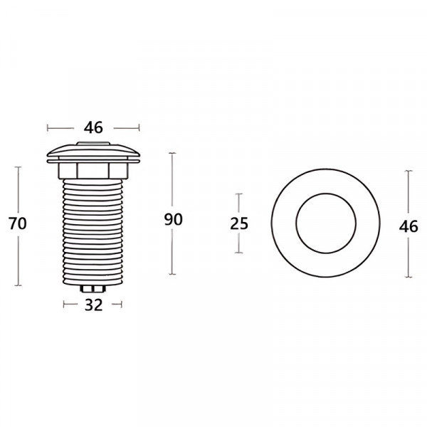 Подрібнювач харчових відходів Mixxus GD-02-0,75 (560Вт) (MX1569)