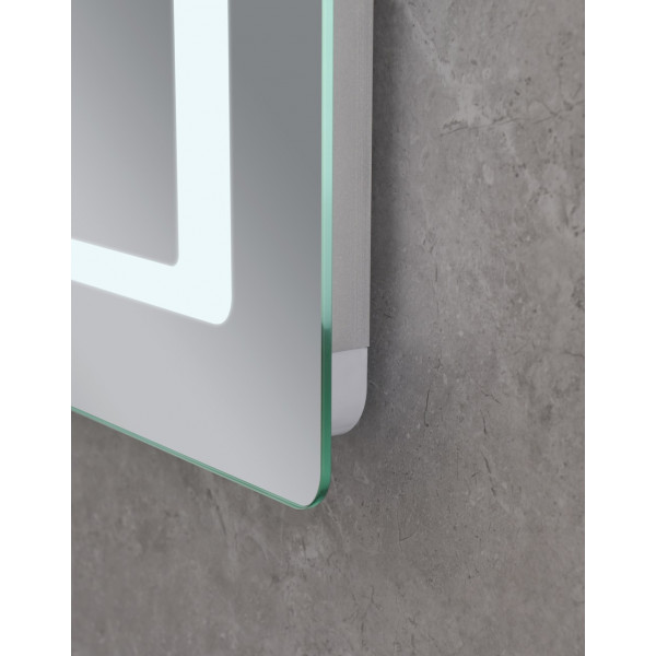 Дзеркало Mixxus STYLE MR13-90x70-Reverse з Led Touch, Anti-fog, димером, регулятором яскравості (MI6667)