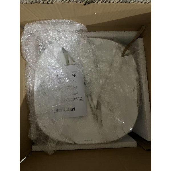 Раковина накладна Mixxus Premium DIVERSE-0104 MARBLE 370х370х135mm (MP6537)