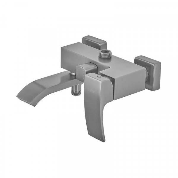 Душова колона зі змішувачем Koer KB-56007-07, 3 функції (Колір графіт) (KR5160)