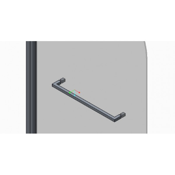 Шторки скляні на ванну Koer SR BS02-80x140-TR-01 прозоре скло 6мм, хром (KR5401)