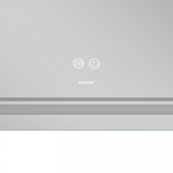 Дзеркало Mixxus Premium QUADRO MR20-100x70 з Led Touch, Anti-fog, димером, регулятором яскравості, лінзою (MP6622)