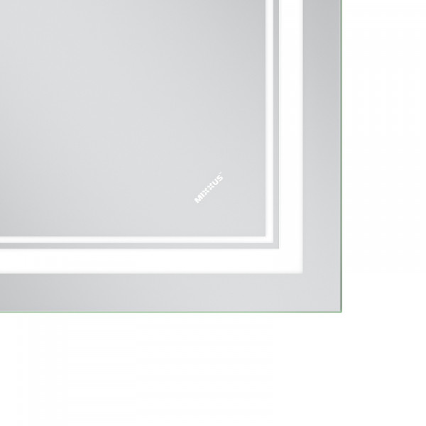 Дзеркало Mixxus Premium QUADRO MR20-50x80-Reverse з Led Touch, Anti-fog, димером, регулятором яскравості (MP6620)