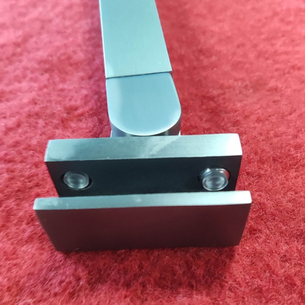 Бічна стінка до кабіни Koer SR SW04-90x200-TR-07 прозоре скло Easy Clean 10мм, графіт (KR5391)